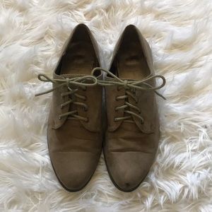 Taupe Oxfords
